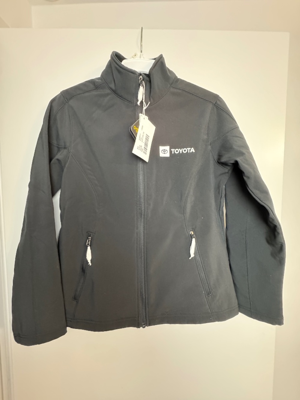 Toyota Black Zip Up - Brand New w/tags - Size: Small Ladies